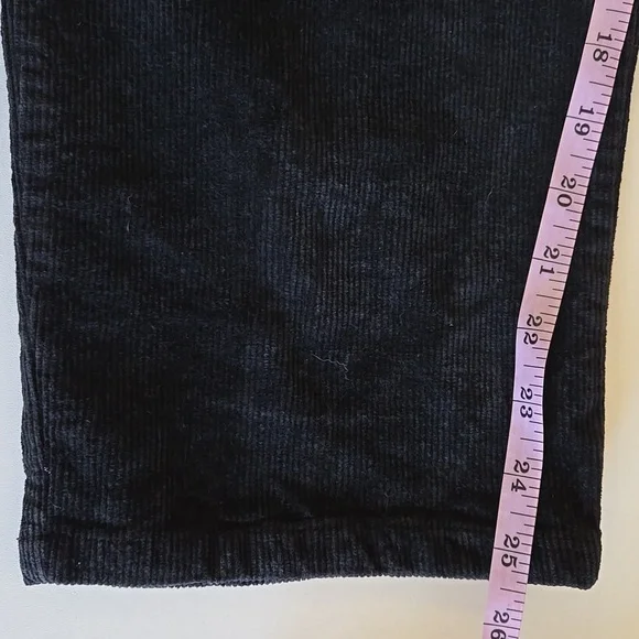 POL Black Corduroy Sleeveless Jumpsuit - Size Large - Picture 11 of 11